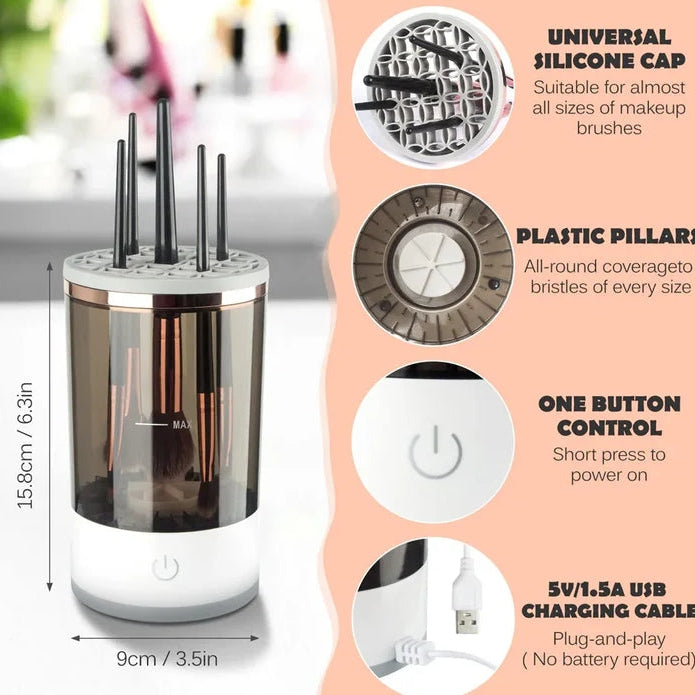 QuickClean Makeup Brush Washer